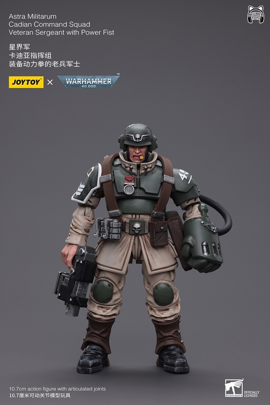 Astra Militarum Cadian Command Squad Veteran от 
 JoyToy