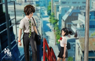 Mitsuha Miyamizu & Taki Tachibana от Shen Yin Studio