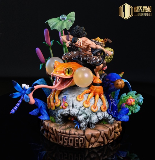 Usopp & Blue Leg Frog от Mo Jie Wu Du Studio