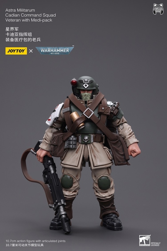 Astra Militarum Cadian Command Squad Veteran от 
 JoyToy