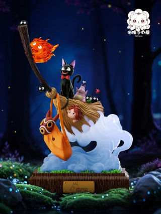 Calcifer, Jiji, Boh, Makkuro-Kurosuke, Ponyo, Kodama от MiaoLi Studio