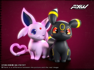 Espeon, Umbreon от Fxw Studio