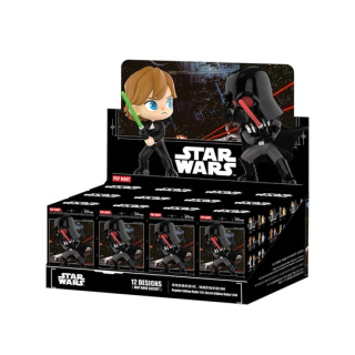 Luke Skywalker, Darth Vader, Han Solo, Yoda, Leia Organa Solo, Stormtrooper, Obi-Wan Kenobi, C-3PO, R2-D2, Jabba the Hutt, Chewbacca, Boba Fett от Pop Mart