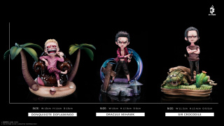 Donquixote Doflamingo, Dracule Mihawk, Sir Crocodile от DX Studio