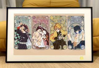 Tanjirou Kamado, Nezuko Kamado, Zenitsu Agatsuma, Inosuke Hashibira от Starry Sky