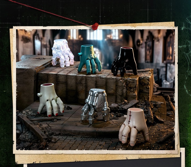 Zombie Hand, Vampire Hand, Stitched Hand, Giallo Hand , Cyborg Hand, Hollow Hand от 52Toys