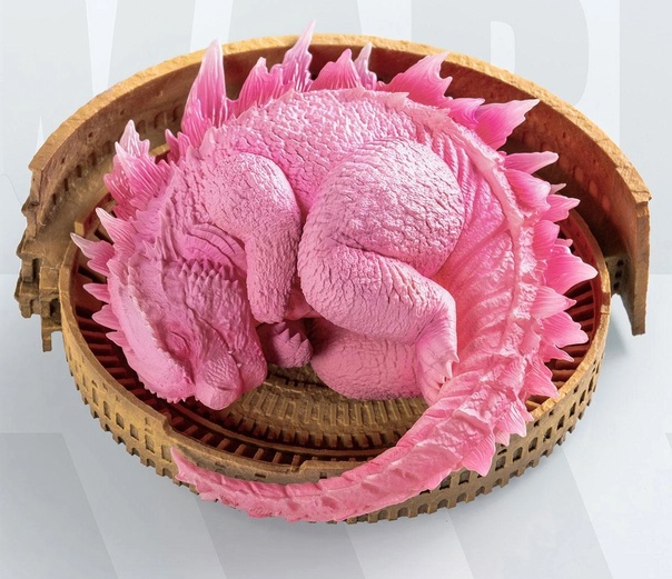 Godzilla Sleeping от Mimo Studio