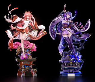 Yae Miko, Raiden Shogun от Hajimi Studio