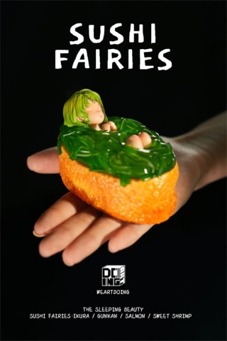 Sleeping Beauty-Sushi Fairies-Gunkan от WeArtDoing Studio