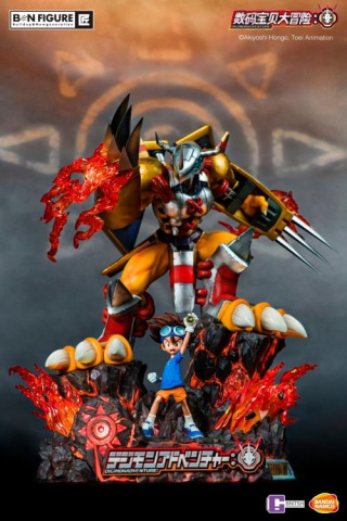 Taichi Yagami и War Greymon от Infinity Studio