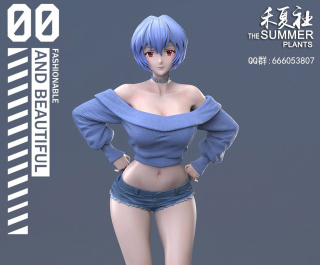 Ayanami Rei от THE SUMMER PLANTS Studio