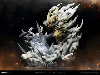 Armored Titan VS Beast Titan от CHIKARA Studio