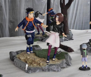 Rin Nohara & Uchiha Obito от Xin Yuan Studio