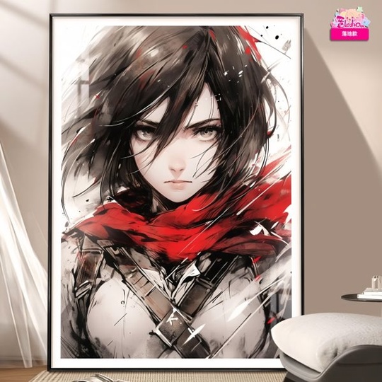 Mikasa Ackerman от Amiao Painting Society Studio