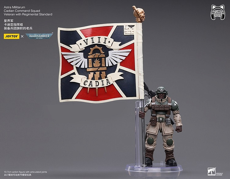 Astra Militarum Cadian Command Squad Veteran от 
 JoyToy