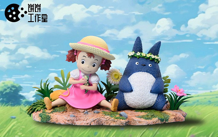 Mei Kusakabe&Totoro от Bing Bing Studio