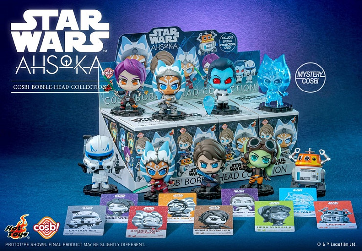Sabine Wren, Chopper, Thrawn, Rex, Ahsoka Tano, Anakin Skywalker, Hera Syndulla от Hot Toys