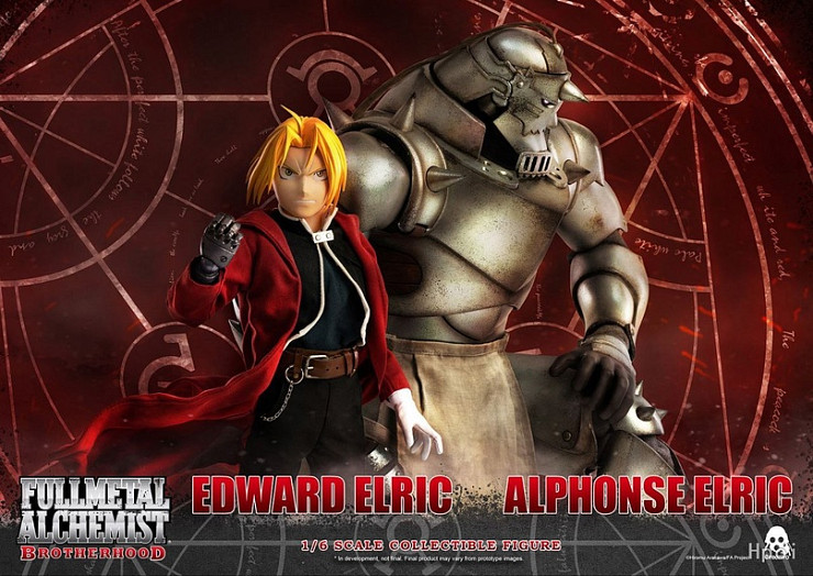 Edward Elric vs Alphonse Elric  от Threezero