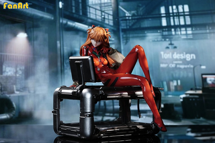 Asuka Langley от Fanart Studio