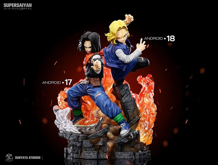 Android 17 & Android 18 от SUNYATA STUDIOS