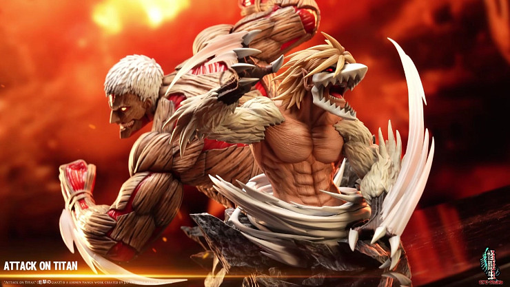 The Armored Titan & Jaw Titan от GDC Studio